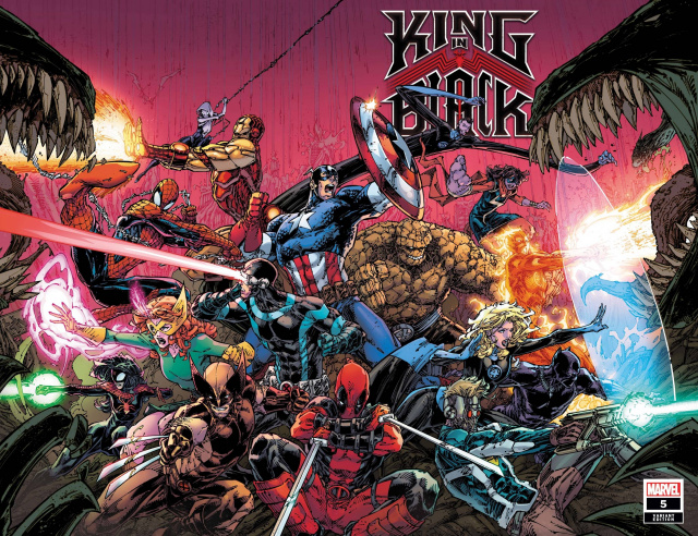 King in Black #5 (Booth Wraparound Cover)