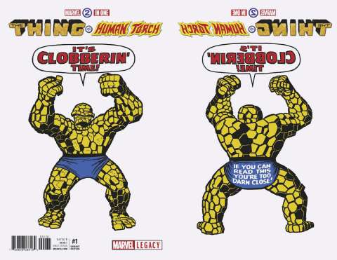 Marvel Two-in-One #1 (Kirby 1965 T-Shirt Cover)