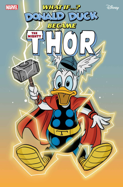 What If...? Donald Duck Became Thor #1 (Noto Donald Duck Thor Cover)