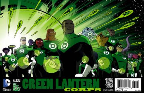 Green Lantern Corps #37 (Darwyn Cooke Cover)