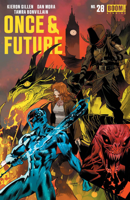 Once & Future #28 (Connecting Mora Cover)