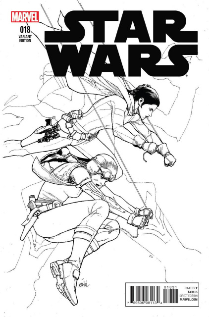 Star Wars #18 (Yu Sketch Cover)