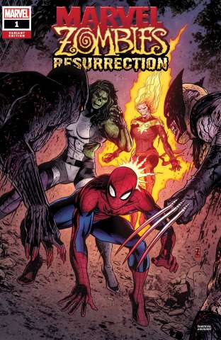 Marvel Zombies: Resurrection #1 (Zircher Cover)