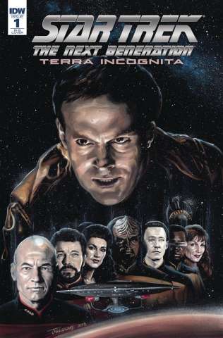 Star Trek: The Next Generation - Terra Incognita #1 (25 Copy Woodward Cover)