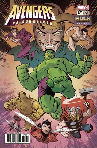 Avengers #679 (Perez Hulk Cover)
