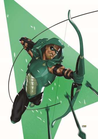 Green Arrow #350 (Taurin Clarke Cover)