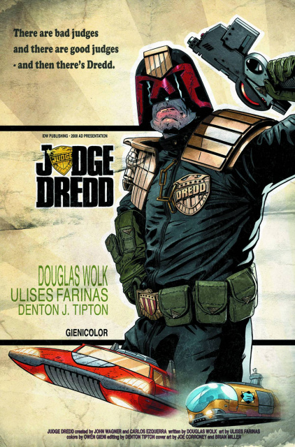 Judge Dredd: Mega-City Two #1 (Subscription Cover)