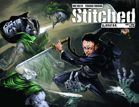 Stitched #17 (Wrap Cover)