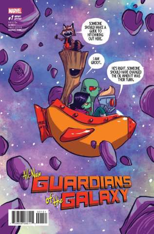 All-New Guardians of the Galaxy #1 (Young Cover)