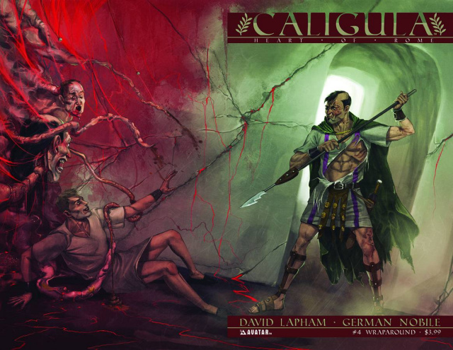 Caligula: Heart of Rome #4 (Wrap Cover)
