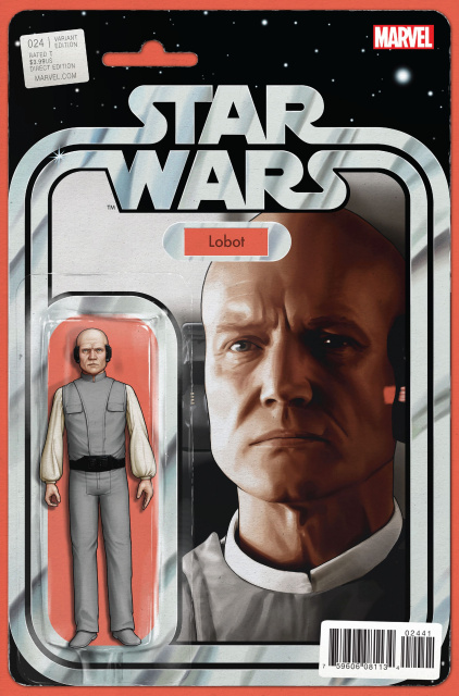Star Wars #24 (Christopher Action Figure Cover)