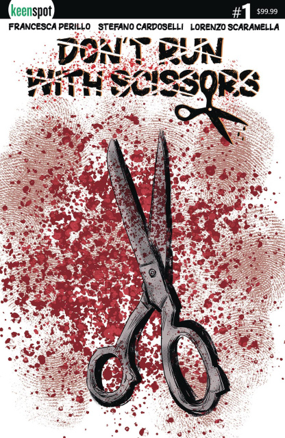 Don't Run With Scissors #1 (Cardoselli Metal Cover)