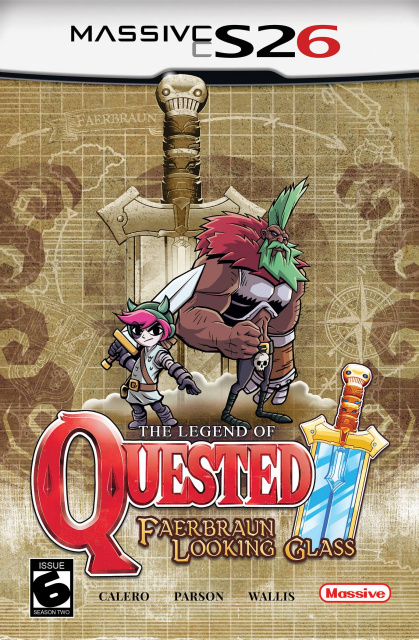 Quested, Season 2 #6 (Richardson Video Game Homage Cover)