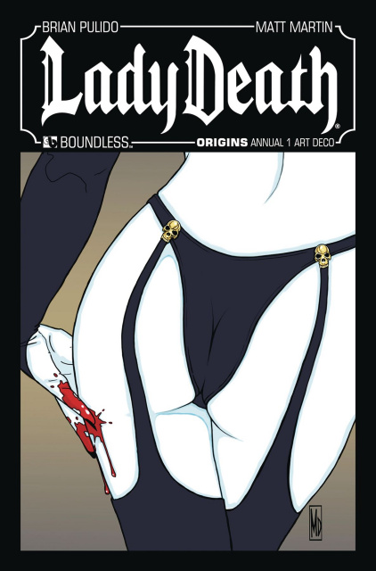 Lady Death Origins Annual #1 (Art Deco Cover)