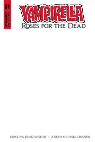 Vampirella: Roses for the Dead #1 (Blank Authentix Cover)