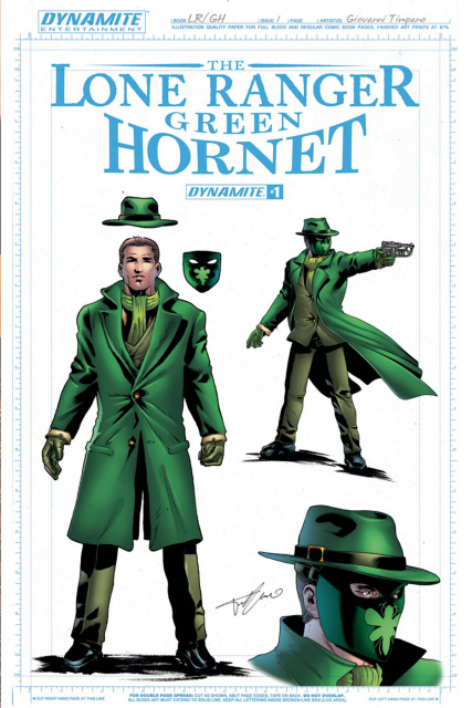 The Lone Ranger / The Green Hornet #1 (10 Copy Hornet Cover)