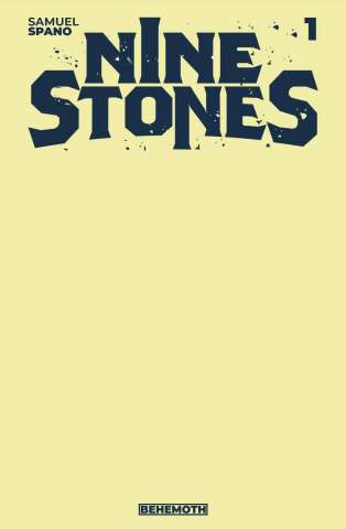 Nine Stones #1 (Sketch Cover Cover)