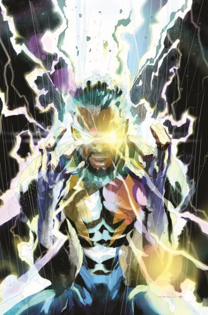 Black Lightning #4 (Keron Grant Card Stock Cover)