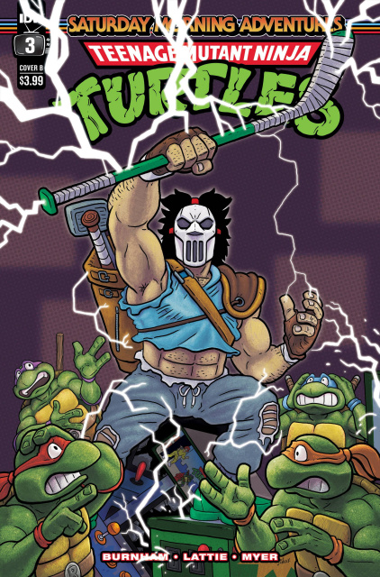 Teenage Mutant Ninja Turtles: Saturday Morning Adventures #3 (Jennex Cover)
