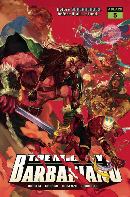 The Mighty Barbarians #5 (Sunghan Yune Cover)