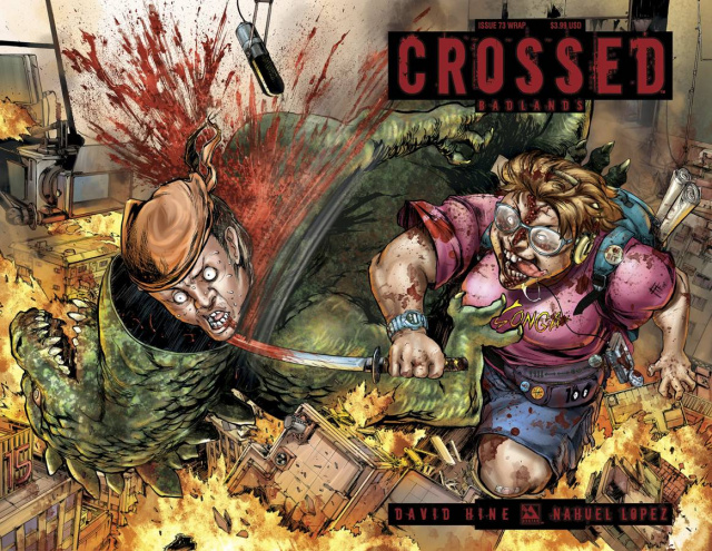 Crossed: Badlands #73 (Wrap Cover)