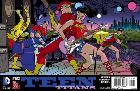 Teen Titans #5 (Darwyn Cooke Cover)