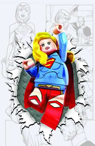 Supergirl #36 (Lego Cover)