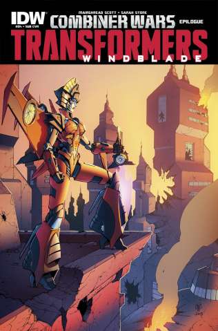 The Transformers: Windblade - Combiner Wars #4 (Subscription Cover)