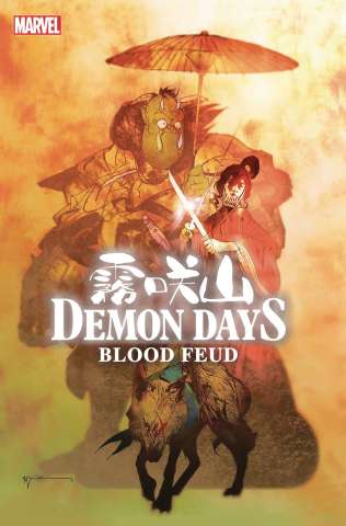 Demon Days: Blood Feud #1 (Sienkiewicz Cover)