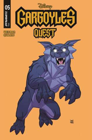 Gargoyles Quest #5 (Moss Color Bleed Cover)