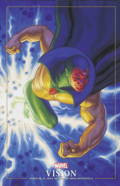 Avengers Inc. #5 (Hildebrandt Marvel Masterpieces III Cover)