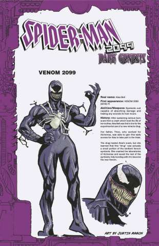 Spider-Man 2099: Dark Genesis #5 (25 Copy Mason Cover)