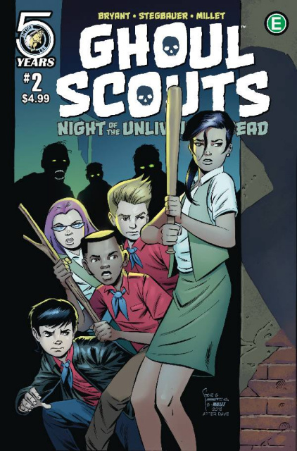 Ghoul Scouts: Night of the Unliving Undead #2 (Bryant Cover)