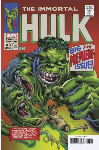 The Immortal Hulk #43 (Bennett Homage Cover)