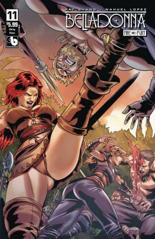 Belladonna: Fire and Fury #11 (Viking Vixen Cover)