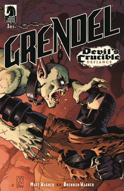 Grendel: Devil's Crucible - Defiance #3 (Wagner Cover)