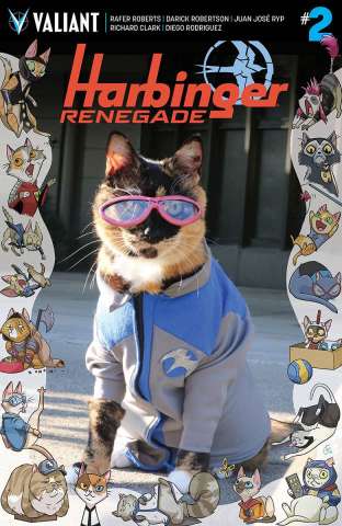 Harbinger: Renegade #2 (Cat Cosplay Cover)