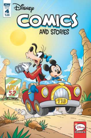 Disney Comics and Stories #4 (Campinoti Cover)