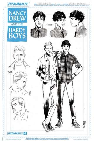 Nancy Drew and The Hardy Boys #1 (10 Copy Design Cover)