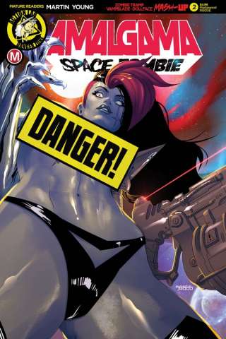 Amalgama: Space Zombie #2 (Mastajwood Risque Cover)