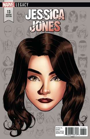 Jessica Jones #13 (McKone Legacy Headshot Cover)