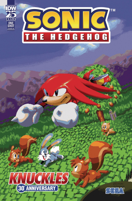 Sonic the Hedgehog: Knuckles 30th Anniversary Special #1 (10 Copy Cover)