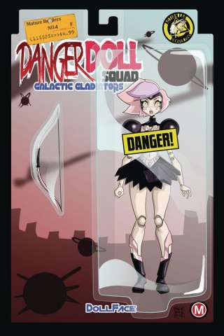 Danger Doll Squad: Galactic Gladiators #4 (Mendoza Risque Cover)
