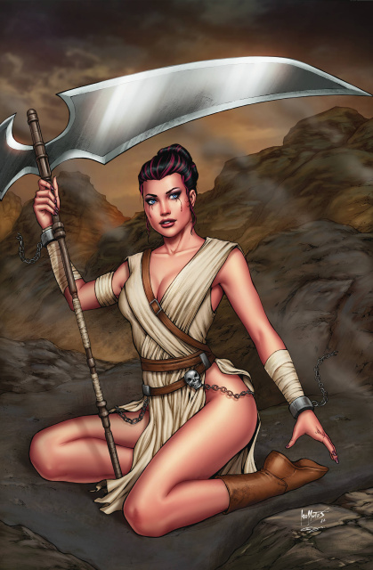 Grimm Fairy Tales Presents: May the Fourth 2022 Cosplay Pinup Special (Santacruz Cover)