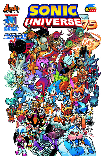 Sonic Universe #75 (Lamar Wells Cover)