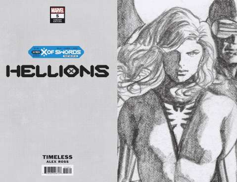 Hellions #5 (Alex Ross Phoenix Timeless Virgin Sketch Cover)