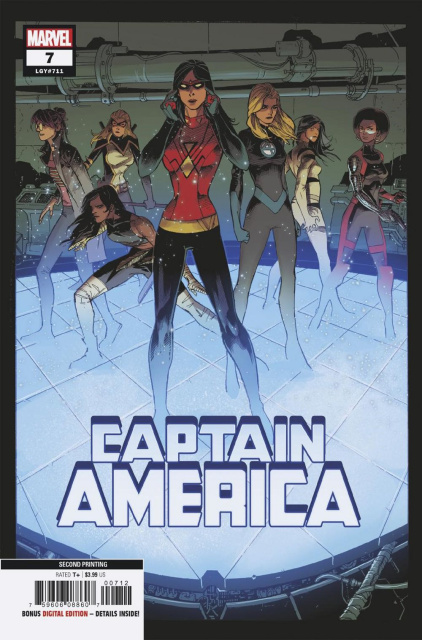 Captain America #7 (Kubert 2nd Printing)