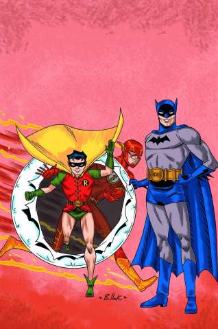 Batman and Robin #38 (Flash Cover)