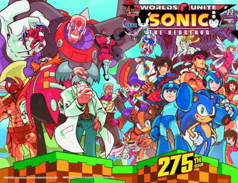 Sonic the Hedgehog #275 (Huang Wraparound Cover)