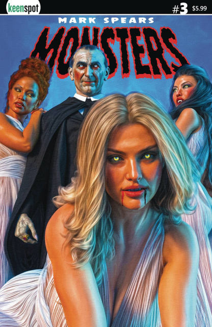 Monsters #3 (Dracula & Brides Cover)